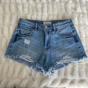 Pacsun high rise festival short - jean shorts